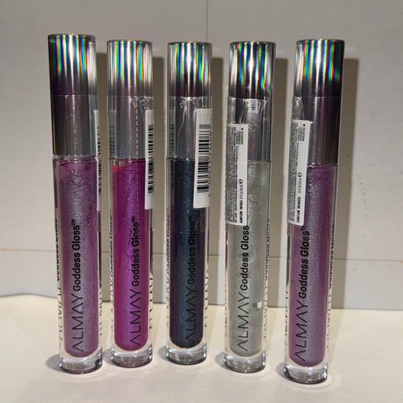 ALMAY Goddess Moisturizing Holographic Lip Gloss, Set of 5 - Picture 1 of 5